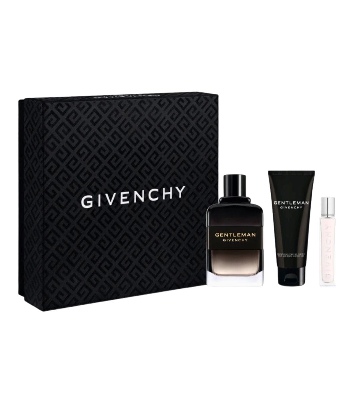 Zestaw dla mężczyzn Givenchy Gentleman Boisee woda perfumowana 100ml + żel pod prysznic 75ml + woda perfumowana 12,5ml