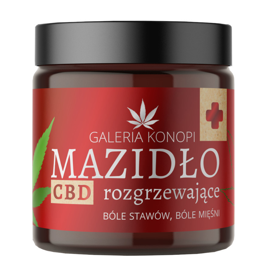 Mazidło CBD rozgrzewające 30 ml - Galeria Konopi