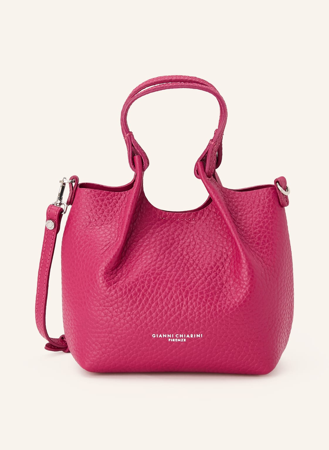 Gianni Chiarini Torba Na Ramię Dua Mini pink