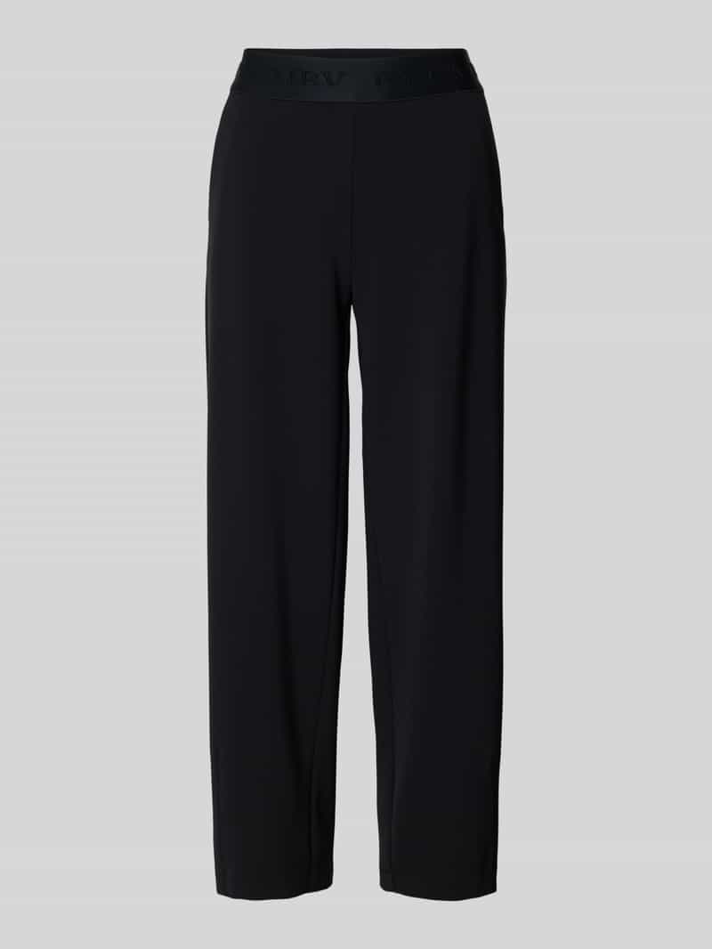 Spodnie materiałowe o skróconym kroju model ‘ELENA’