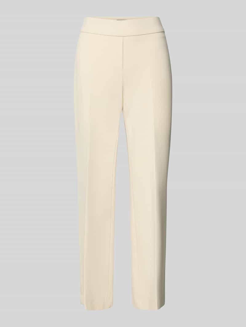 Spodnie materiałowe z zakładkami w pasie model ‘NANETTE’