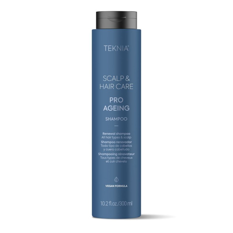 Lakme Teknia Pro-Ageing, odnawiający szampon do wszystkich rodzajów włosów, 300ml