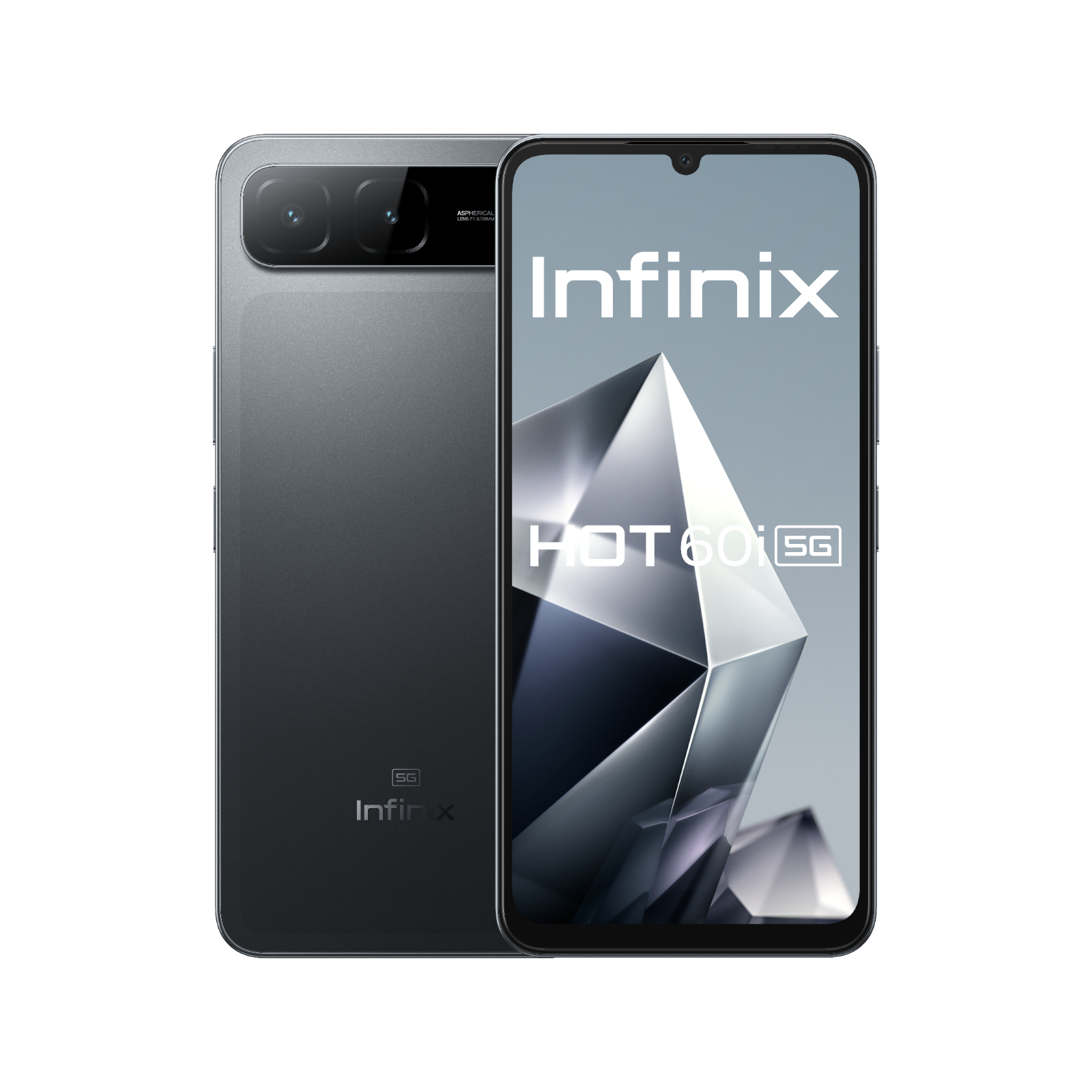 Infinix HOT 60i 5G 4/128GB Czarny