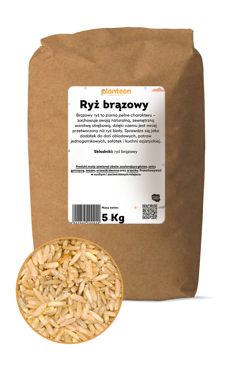Ryż brązowy 1kg