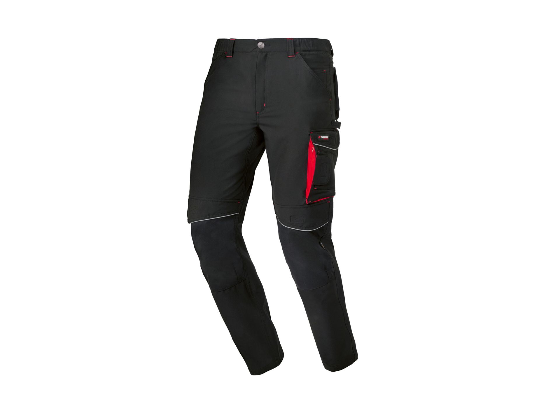 PARKSIDE PERFORMANCE® Spodnie robocze męskie (Czarny, 56)