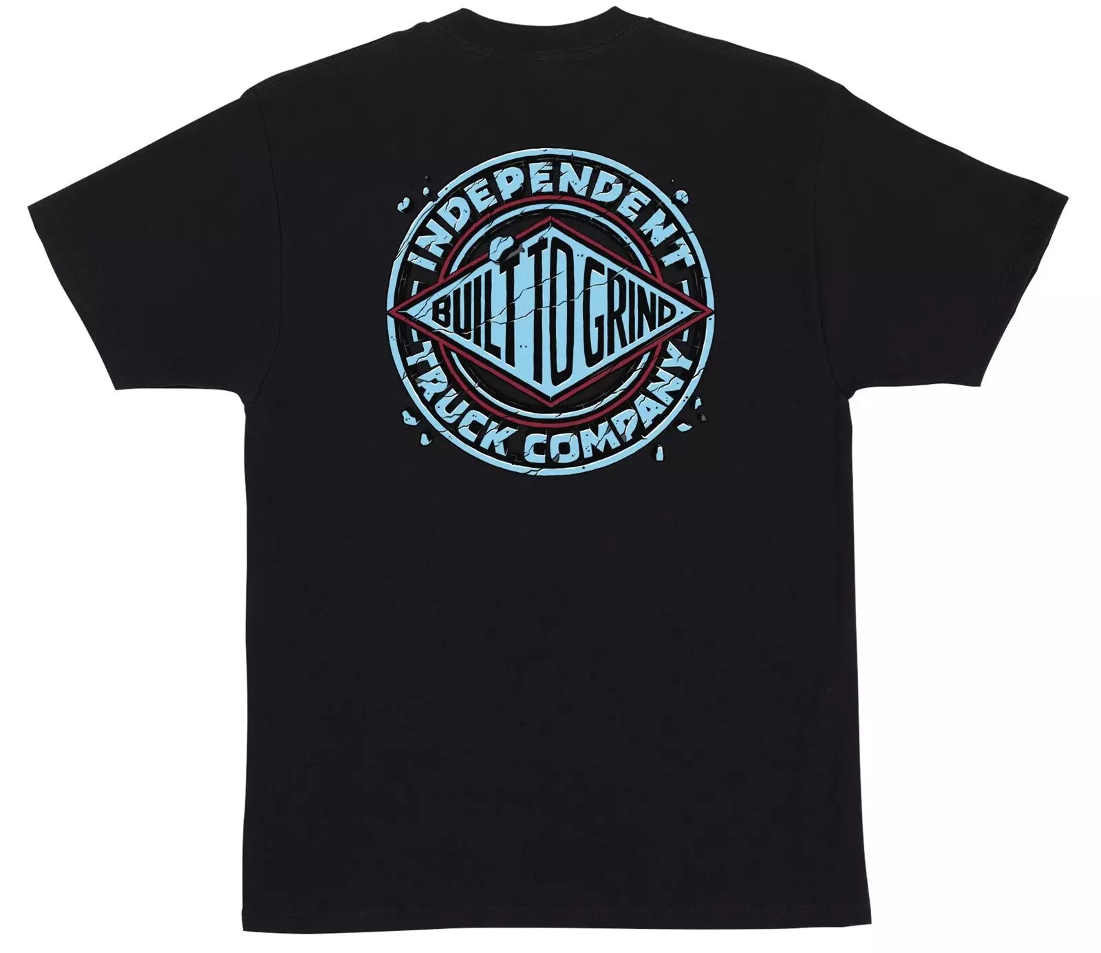 t-shirt INDEPENDENT STONE SUMMIT HEAVYWEIGHT T-SHIRT BLACK