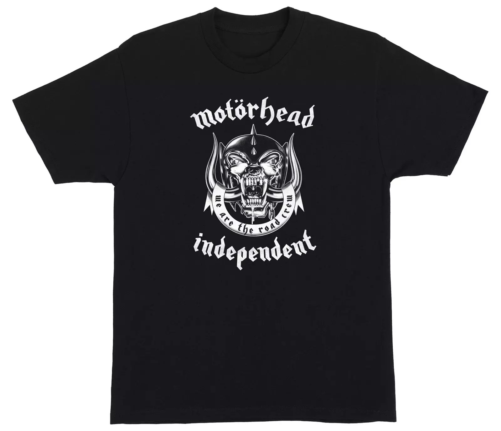 t-shirt INDEPENDENT MOTORHEAD WARPIG HEAVYWEIGHT T-SHIRT BLACK