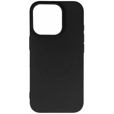 Etui HURTEL Liquid Silicone Case MagSafe do Apple iPhone 16 Pro Czarny