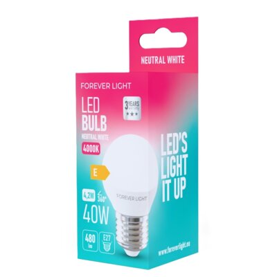 Żarówka LED FOREVER LIGHT RTV9000020 4.2W E27