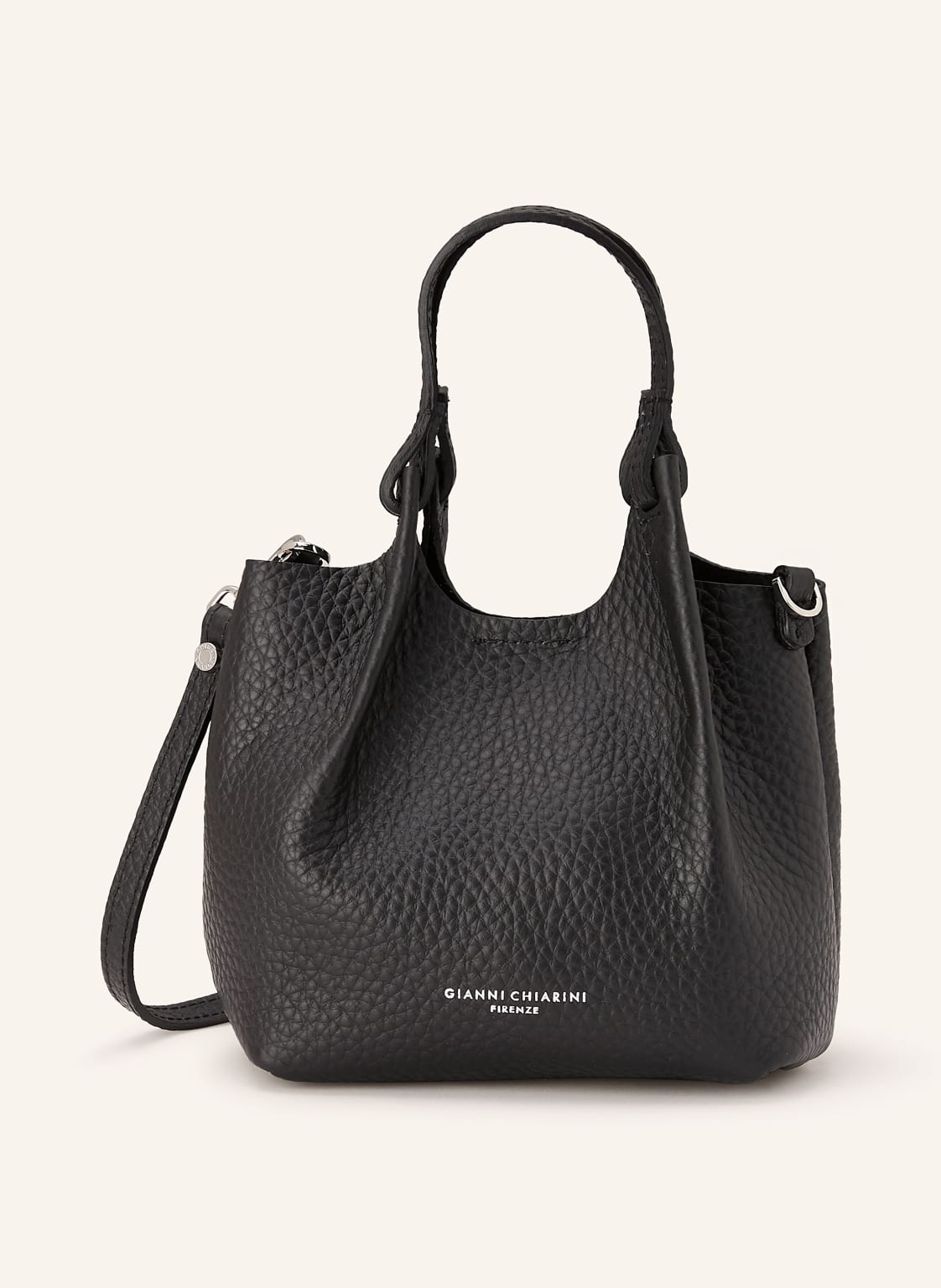 Gianni Chiarini Torba Na Ramię Dua Mini schwarz