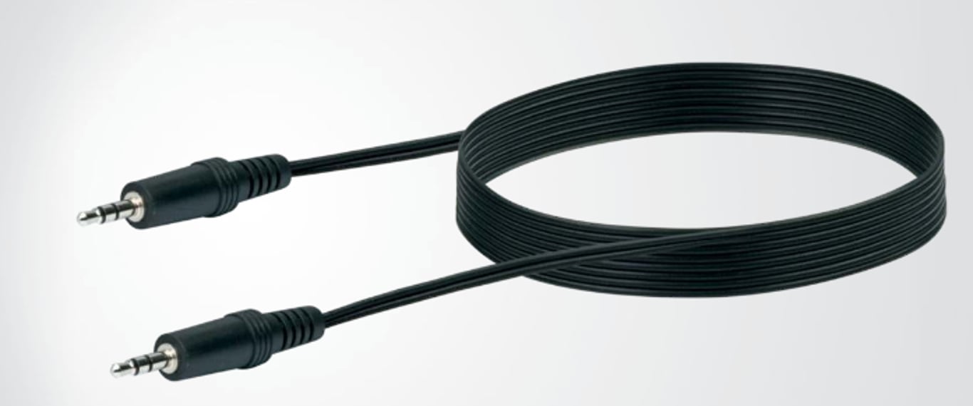 Schwaiger 2x3.5 mm 3m kabel audio 3.5mm Czarny TFS3300533