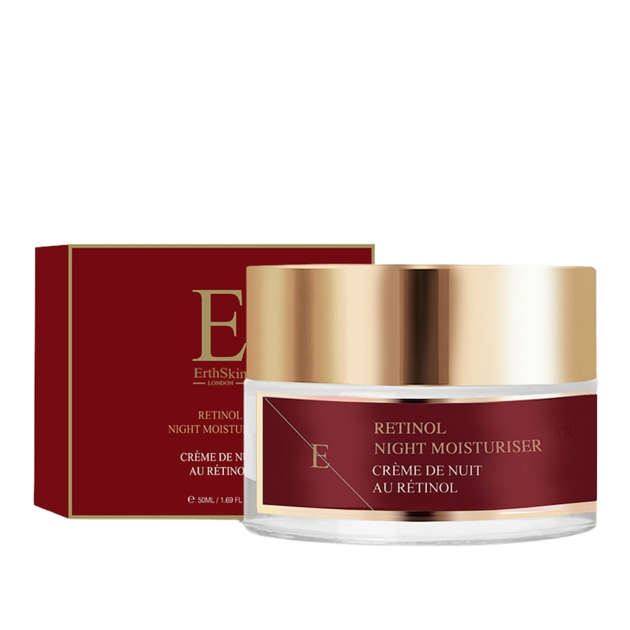 ErthSkin London Nawilżający krem na noc z retinolem Kremy na noc 50 ml Damski