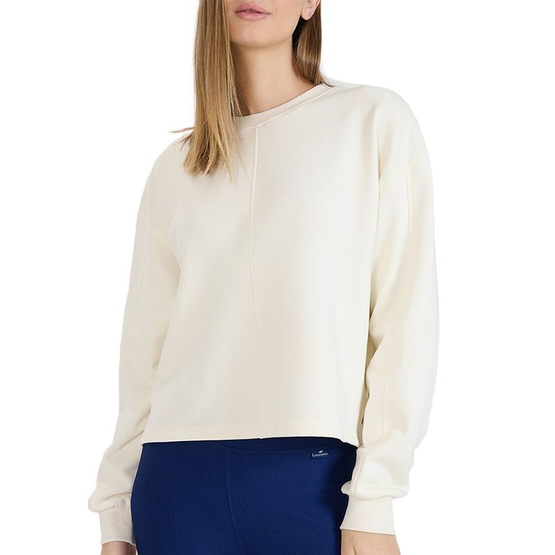 Bluza damska 4F WSS25TSWSF154311S - biała