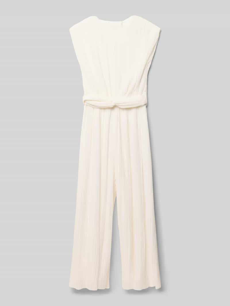 Kombinezon z okrągłym dekoltem