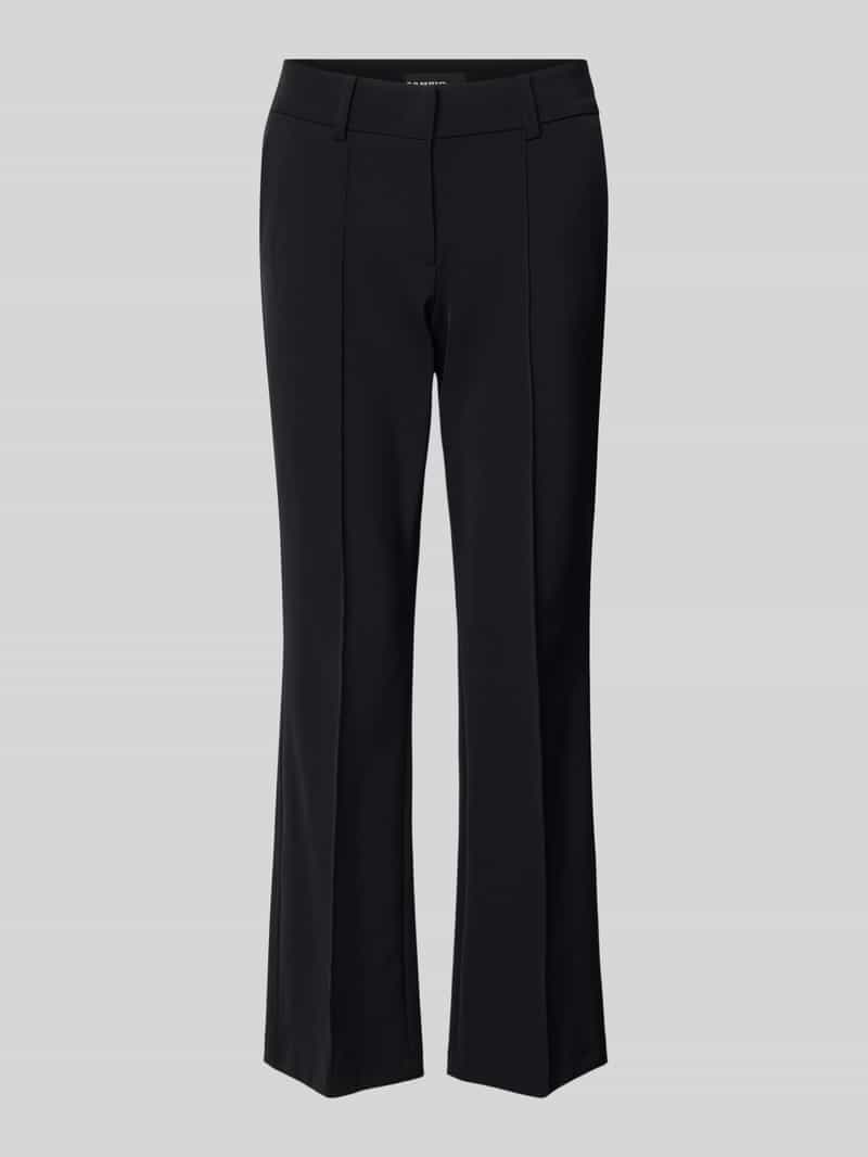 Spodnie materiałowe rozkloszowane o skróconym kroju model ‘FARAH’