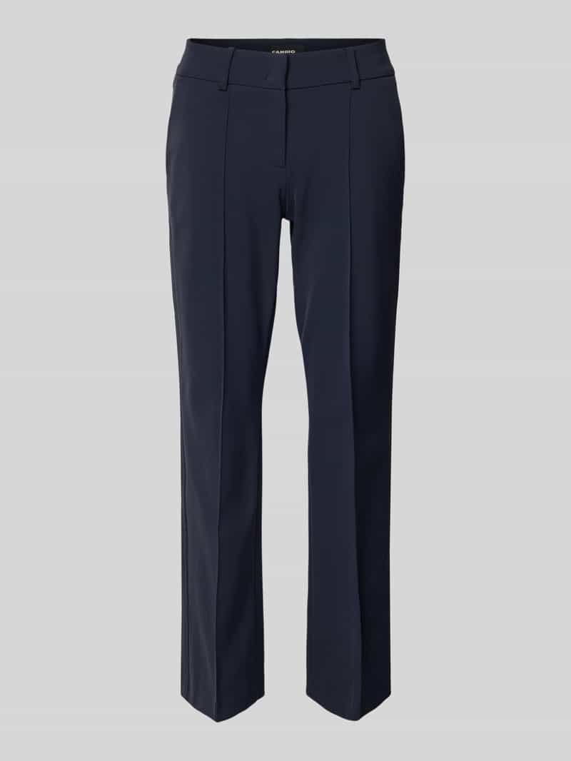 Spodnie materiałowe rozkloszowane o skróconym kroju model ‘FARAH’