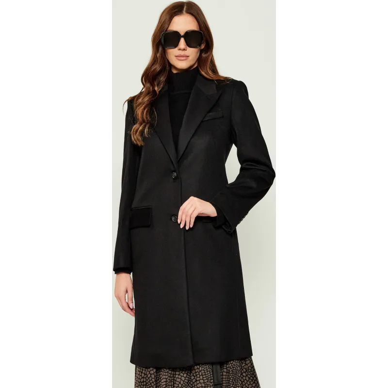 BOSS BLACK Wełniany płaszcz Classin