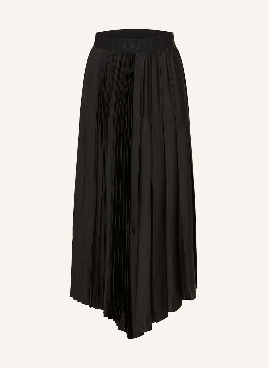 Allsaints Spódnica Plisowana Jax schwarz