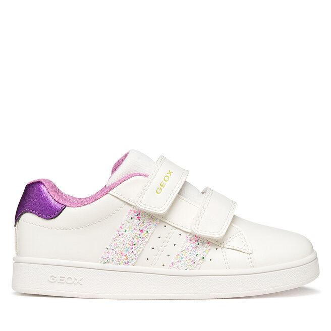 Sneakersy Geox J Eclyper Girl J45LRA 054EW C0653 S Biały
