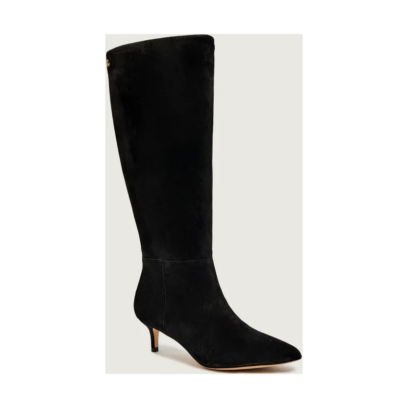 LAUREN RALPH LAUREN Skórzane kozaki na szpilce MCKAY