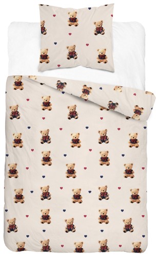 Pościel Dziecięca 140x200 Miś na Dobranoc Xoxo Dreams