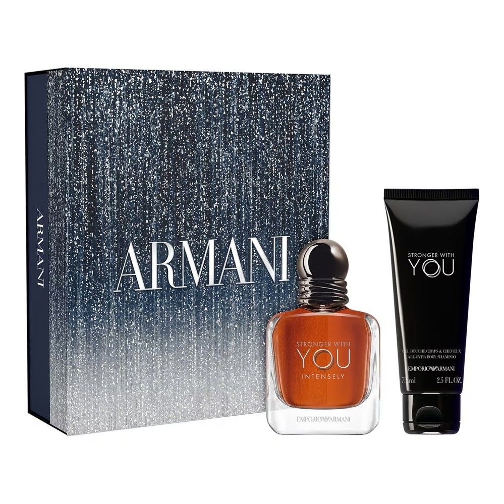 Stronger With You Intensely zestaw woda perfumowana spray 50ml + żel pod prysznic 75ml