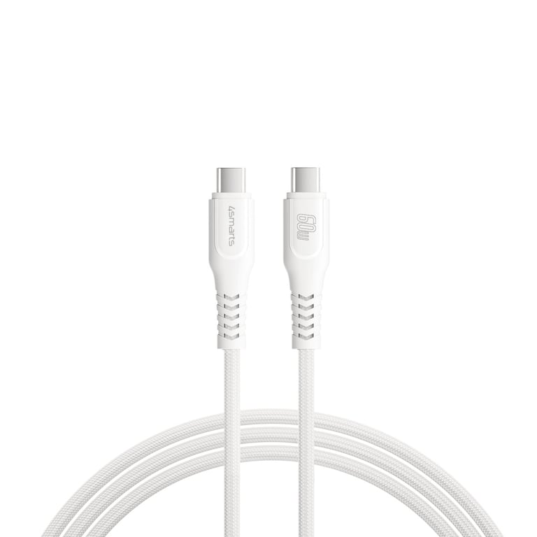 4smarts PremiumCord kabel USB 1,5 m USB C Biały 541427