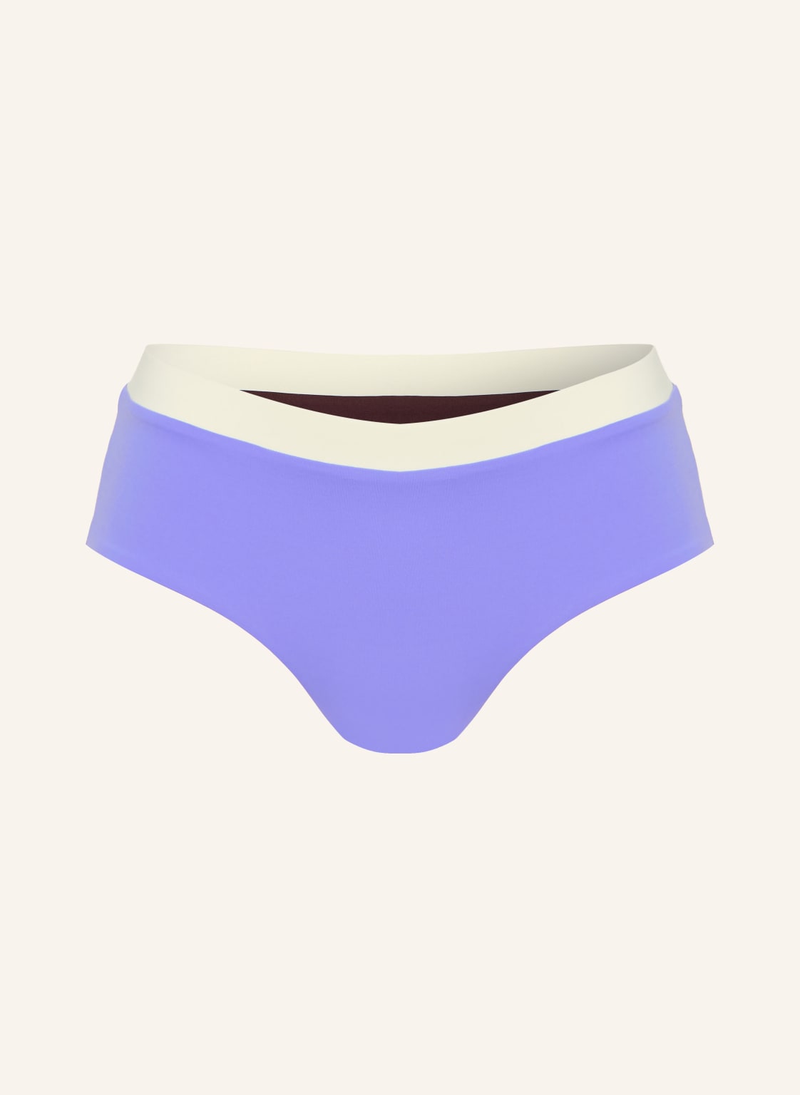 Mymarini Dół Od Bikini Typu Bokserki Shorts Dwustronny Z Ochroną Uv 50+ braun