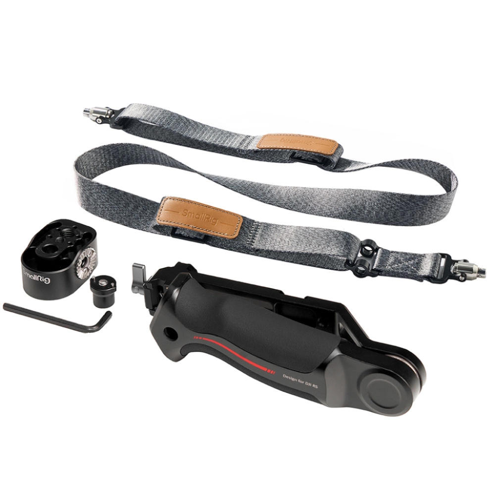Smallrig Uchwyt typu sling z zestawem paska naramiennego redukującego wagę do DJI RS 2, 3, 3Pro, 4, 4Pro [4383B]