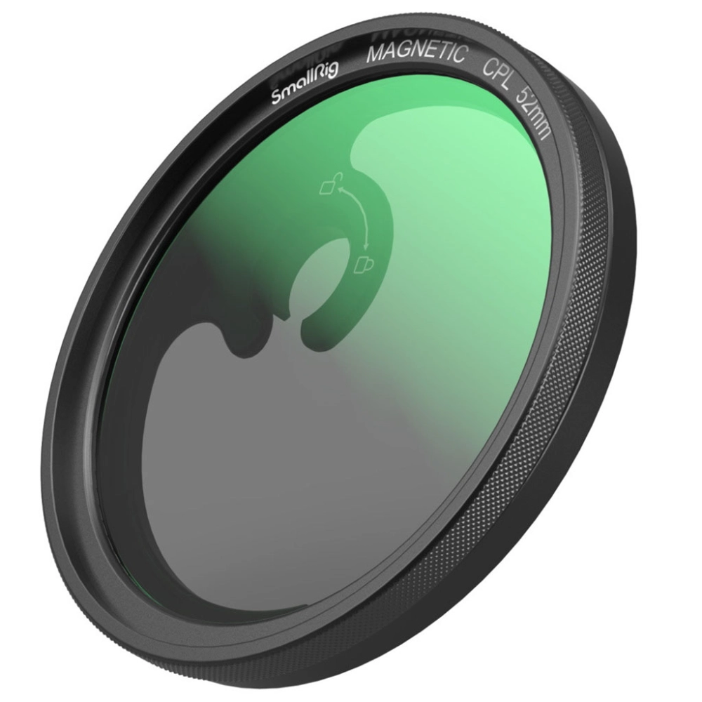 Smallrig Zestaw magnetycznego filtra CPL MagEase z adapterem filtra M-mount (52 mm) [4388B]