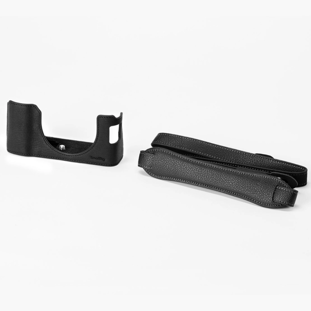 Smallrig Zestaw skórzanego pół-etui do FUJIFILM X100VI (czarny) [4700]