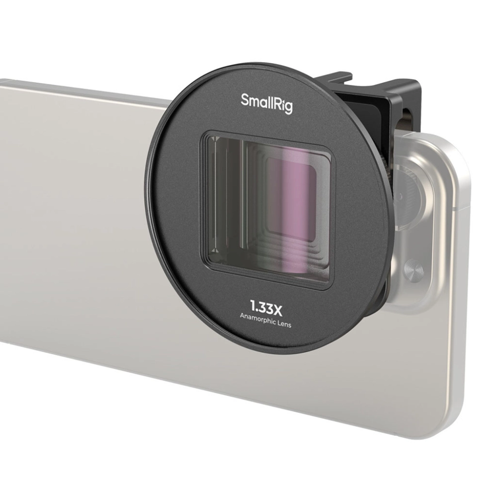Smallrig Obiektyw anamorficzny 1.33x do telefonu komórkowego (T-Mount) [4590]