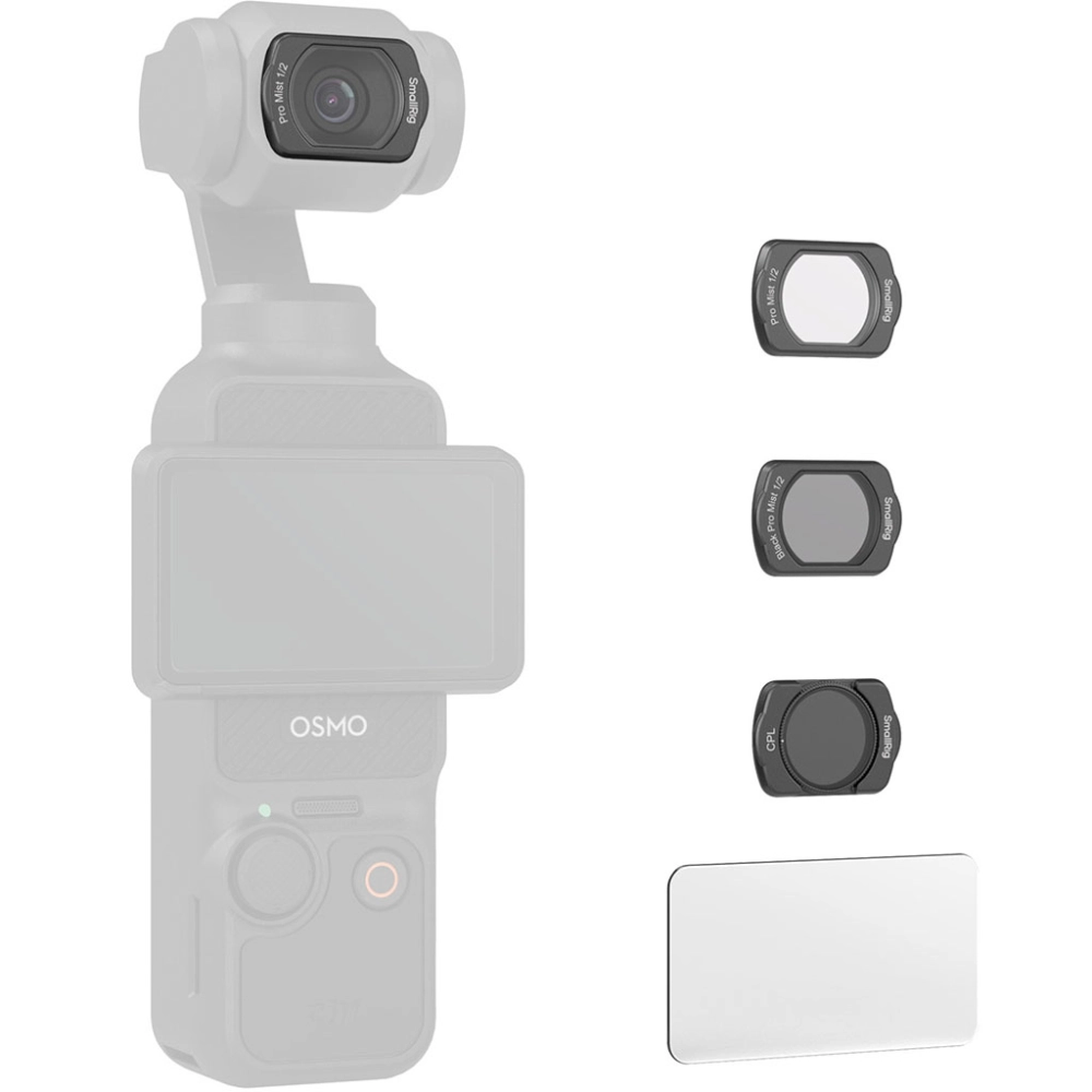 Smallrig Zestaw filtrów Black / White Mist i CPL do DJI Osmo Pocket 3 [4775]