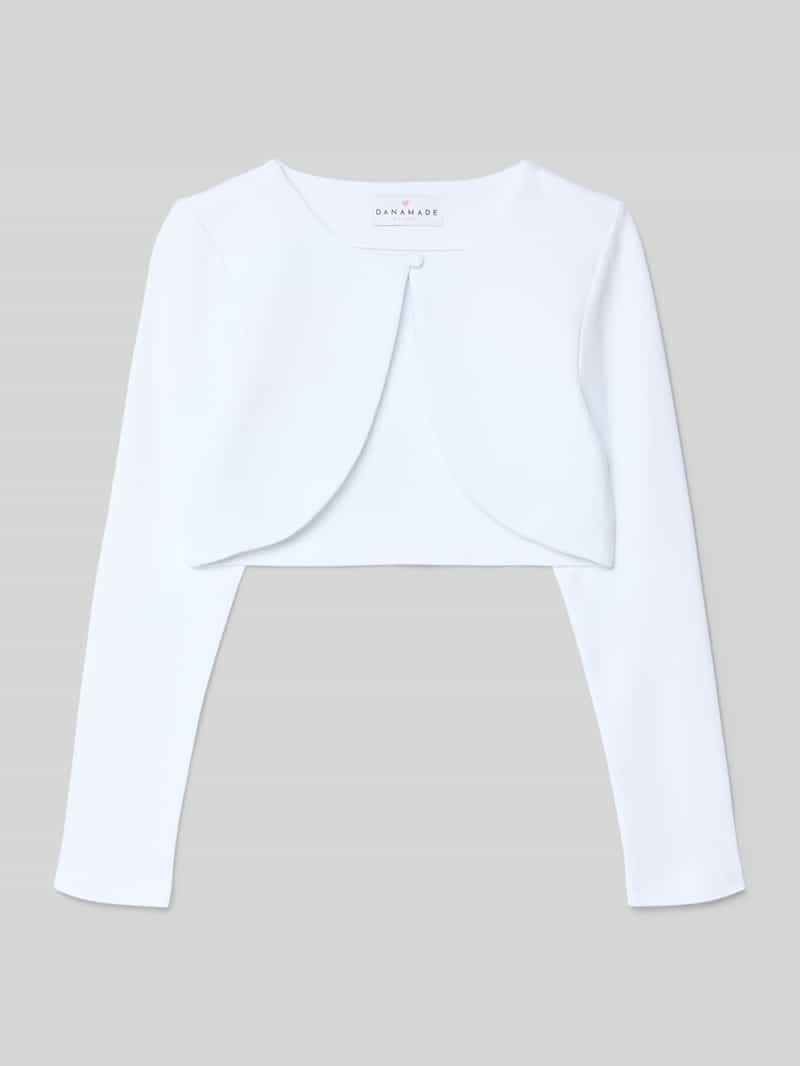 Kurtka z dzianiny z mieszanki wiskozy z zapięciem na guzik