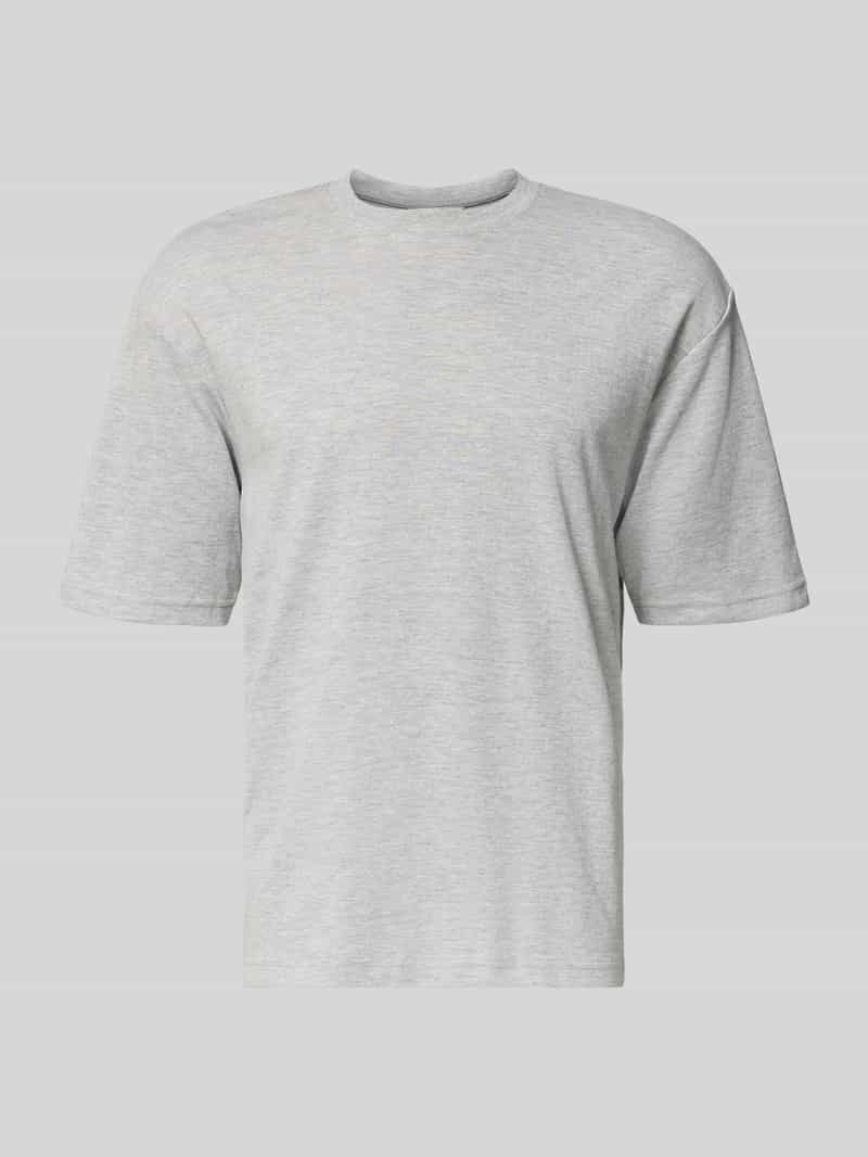 Bluzka o kroju oversized z mieszanki bawełny model ‘LOOSEOSCAR’