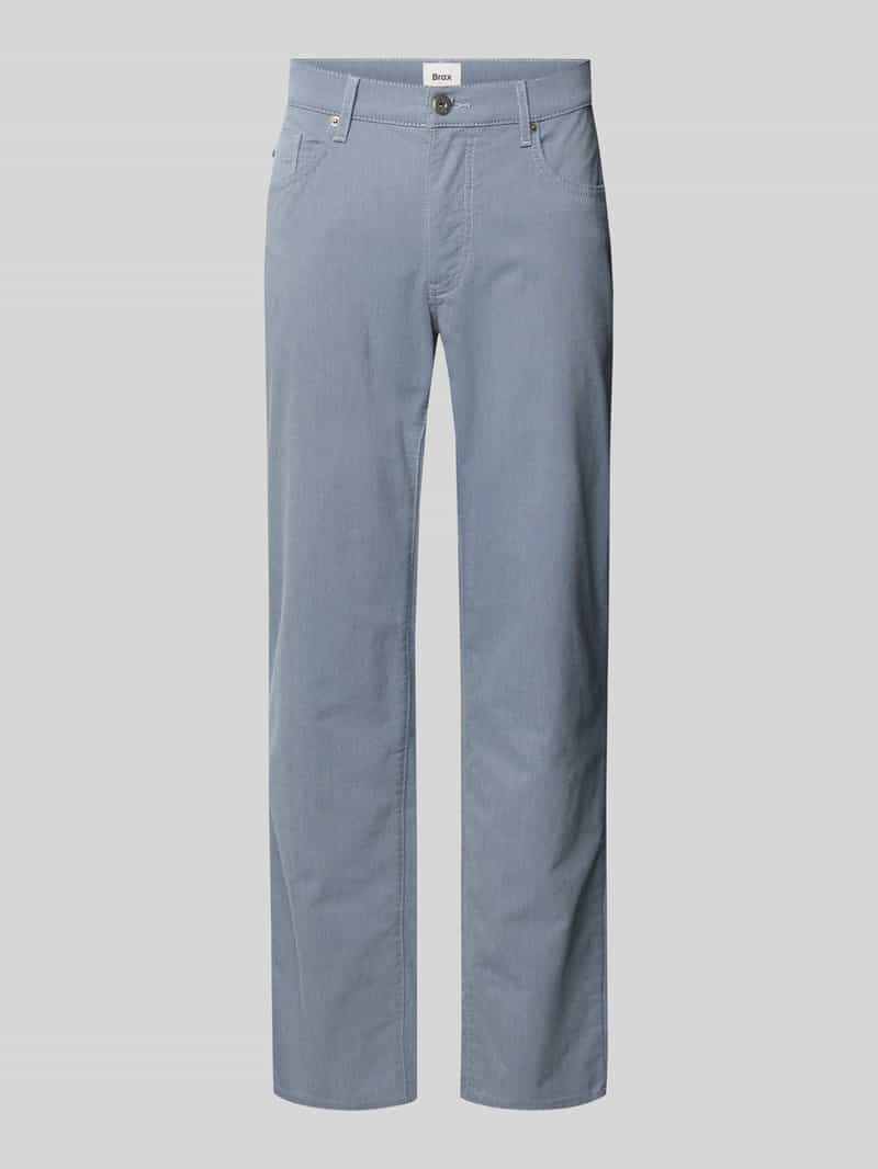 Spodnie materiałowe o kroju regular fit z 5 kieszeniami model „Cadiz”