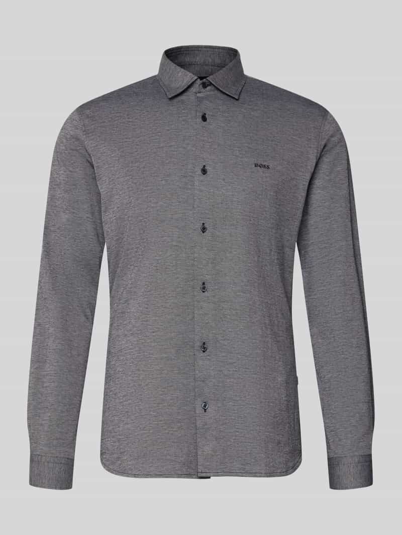Koszula casualowa o kroju slim fit z czystej bawełny model ‘MYSOFT_2’