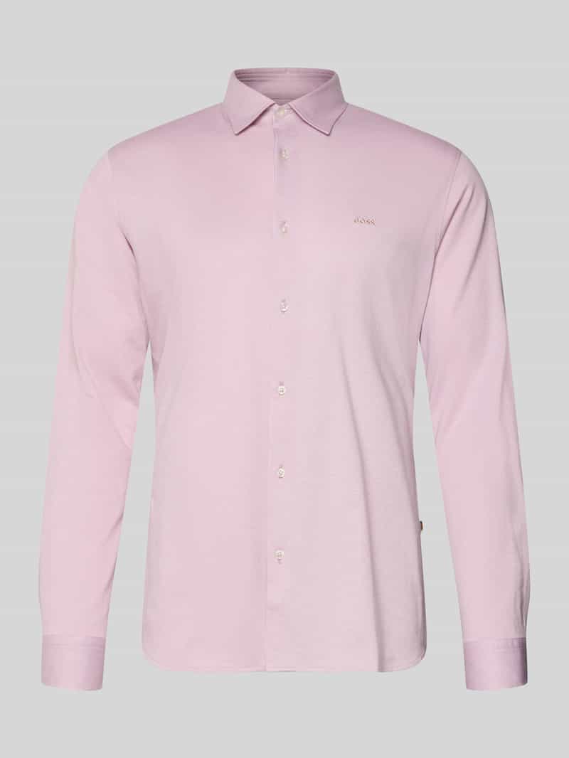 Koszula casualowa o kroju slim fit z czystej bawełny model ‘MYSOFT_2’