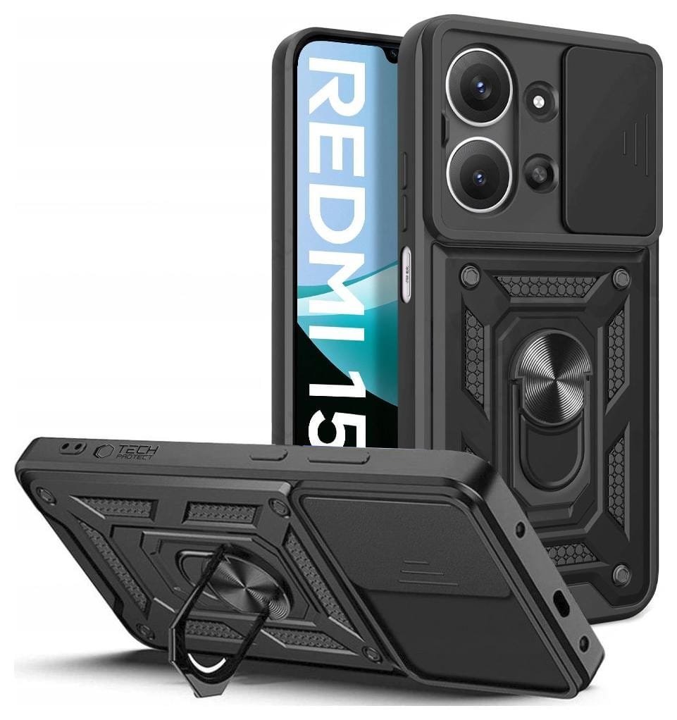 Tech-Protect Camshield Pro Xiaomi Redmi 15C Black
