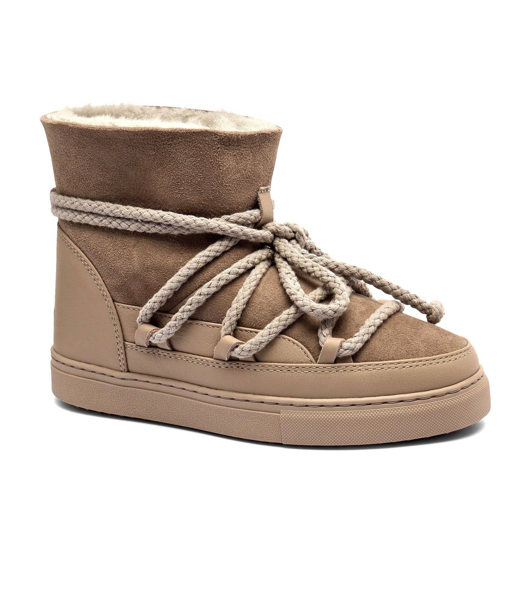 INUIKII Śniegowce CLASSIC LOW PLATFORM zamsz