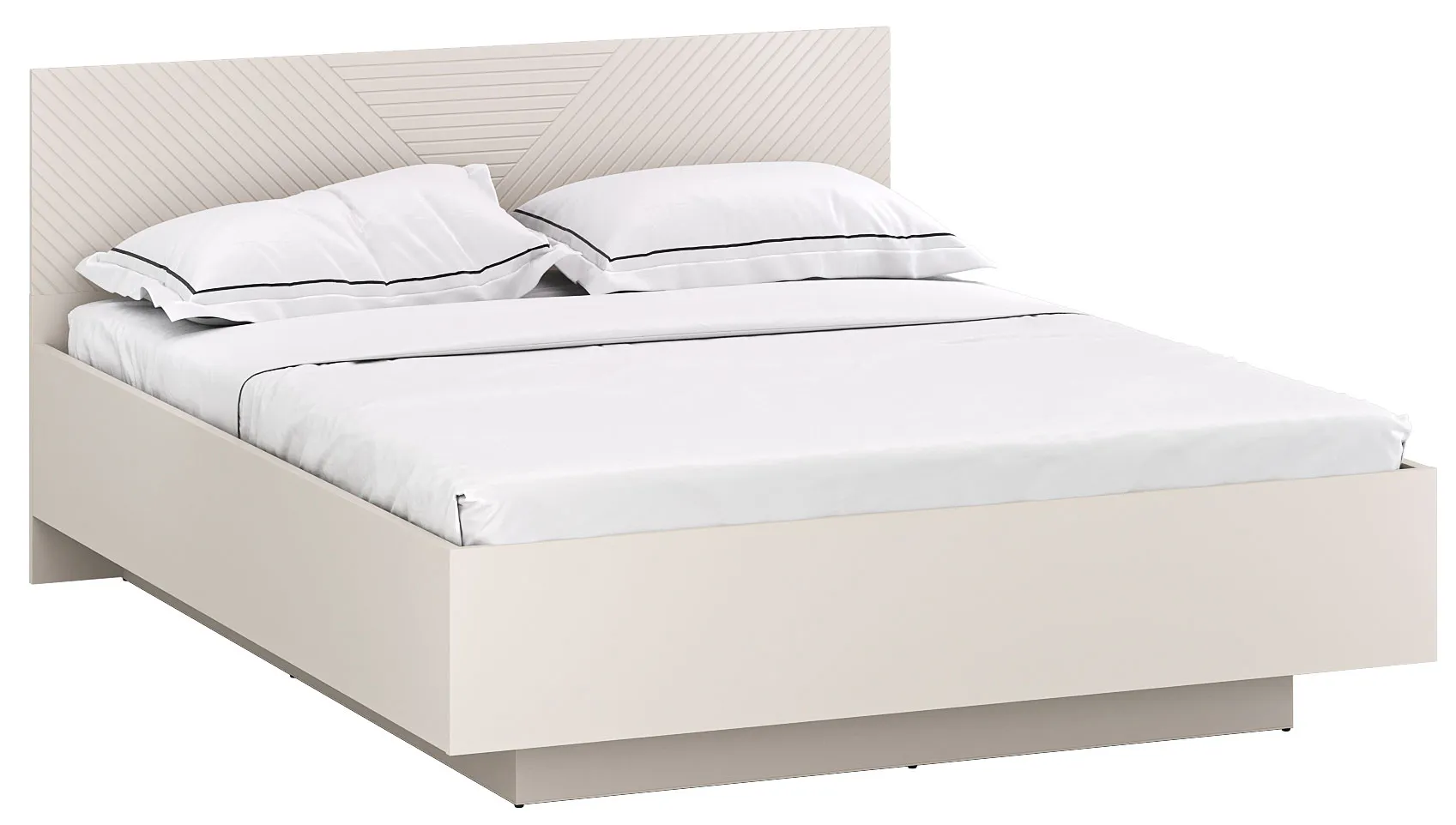 Kaszmirowe łóżko z pojemnikiem na pościel 160x200 cm R6-A60