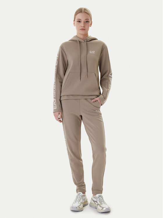 EA7 Emporio Armani Dres 7W000116 AF10443 U6167 Beżowy Regular Fit