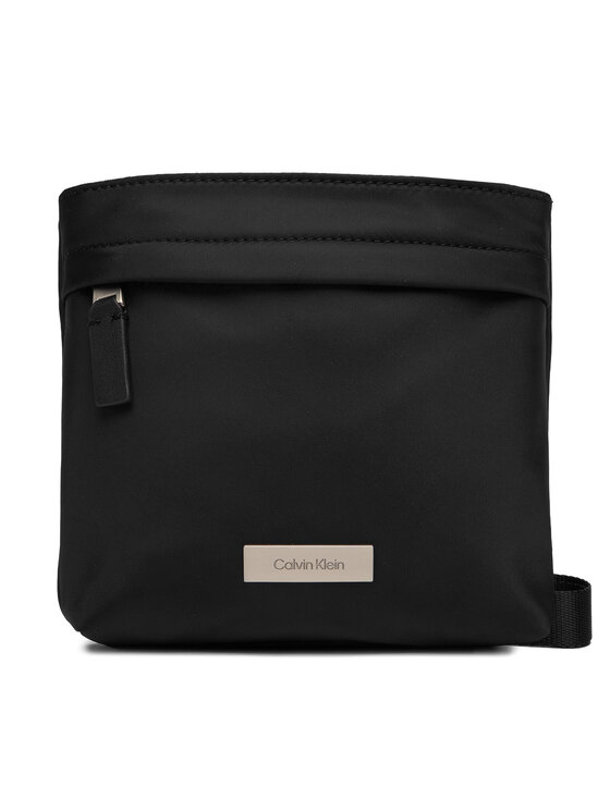 Calvin Klein Saszetka Sleek Slim Flatpack LV04D3234G Czarny