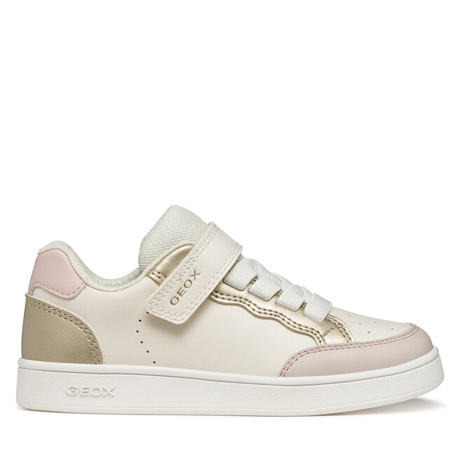 Sneakersy Geox J Eclyper Girl J65LRB 054AJ C1M2X M Écru