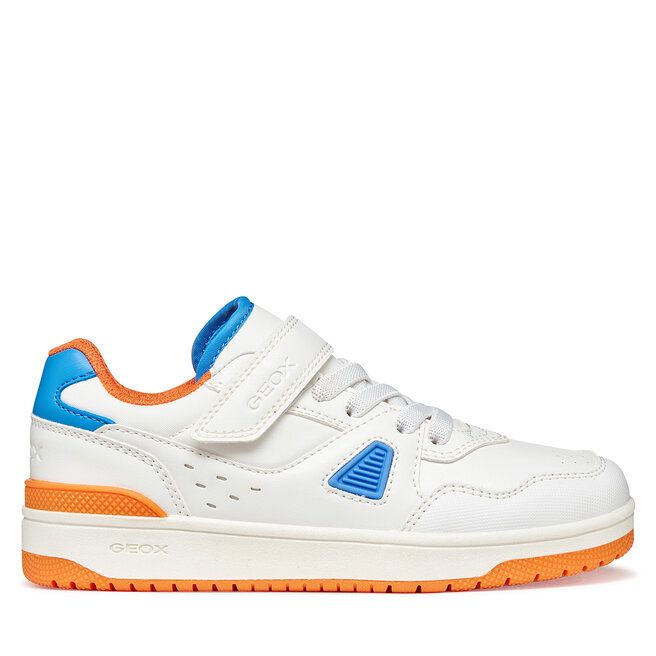 Sneakersy Geox J Washiba Boy J65LQA 054FU C0422 D Biały