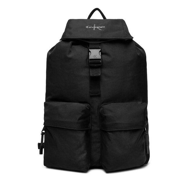 Calvin Klein Plecak Bold Flap Backpack LV04D3270G Czarny