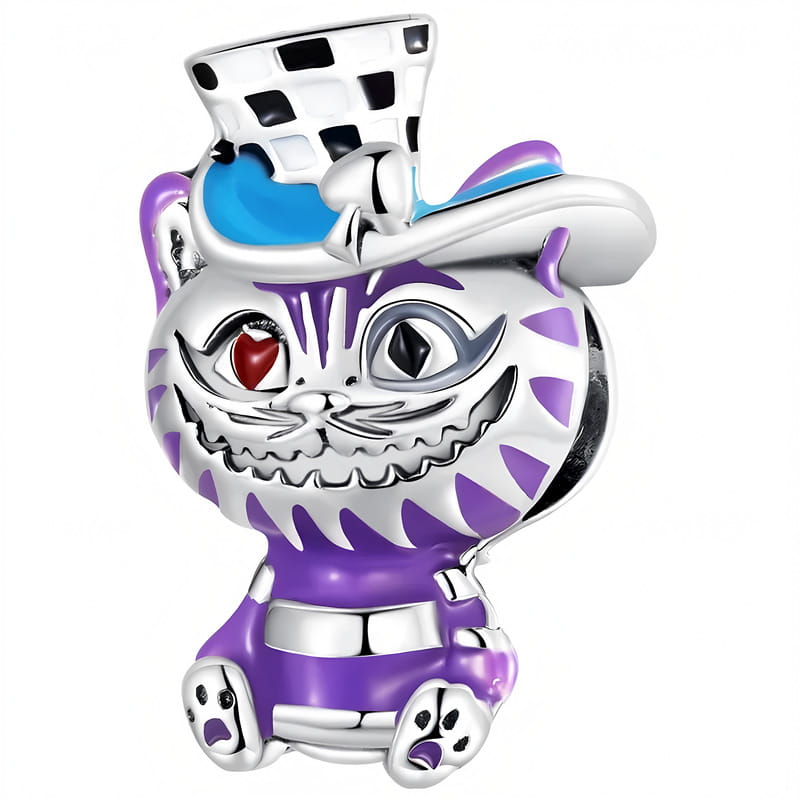 Charms do Pandora - CHARMS KOT Z CHESHIRE