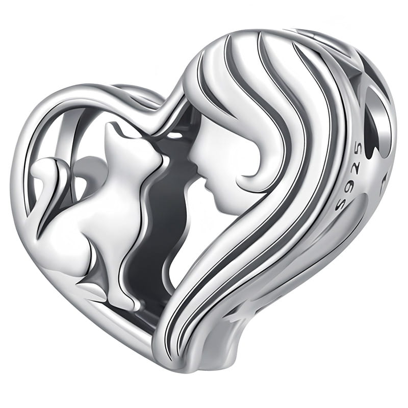 Charms do Pandora - CHARMS KOCIA MIŁOŚĆ