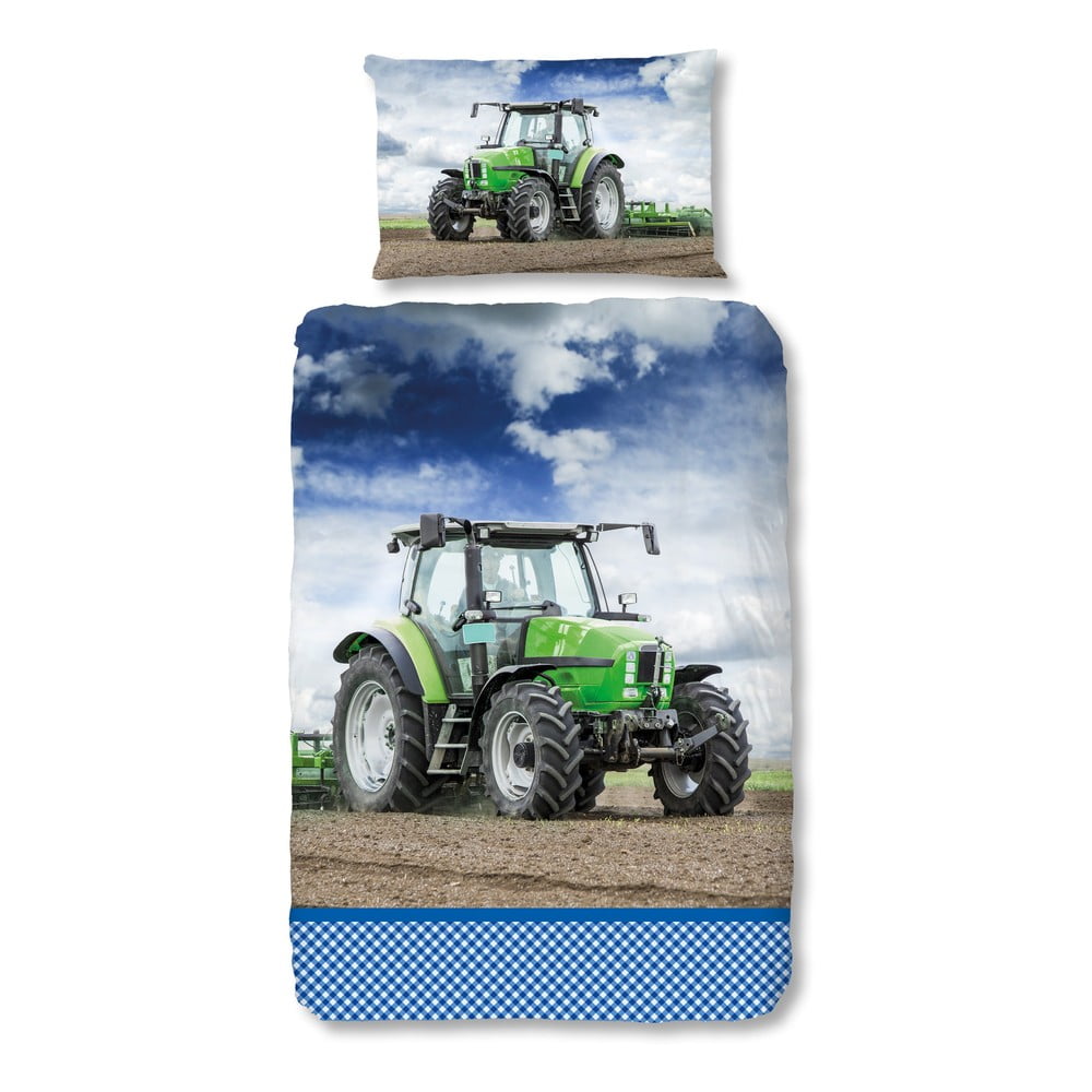 Flanelowa pościel dziecięca jednoosobowa 140x200 cm Strong – Good Morning