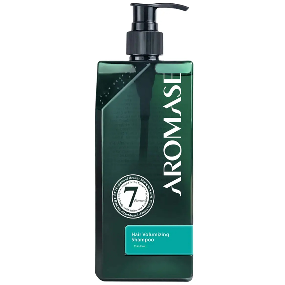 Aromase Hair Volumizing, szampon zwiększający objętość włosów do każdego typu skóry głowy, 90 ml